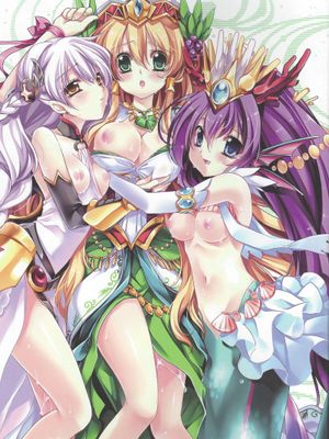 (FF22&C84)Paradise Drink ～ハートをください、ご主人様～ (パズル&ドラゴンズ)-幻想世界