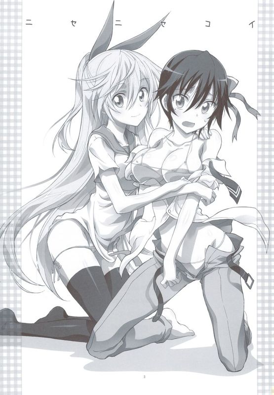 (C83) [介錯 (カイシャク)] ニセニセ○イ (ニセコイ)-幻想世界