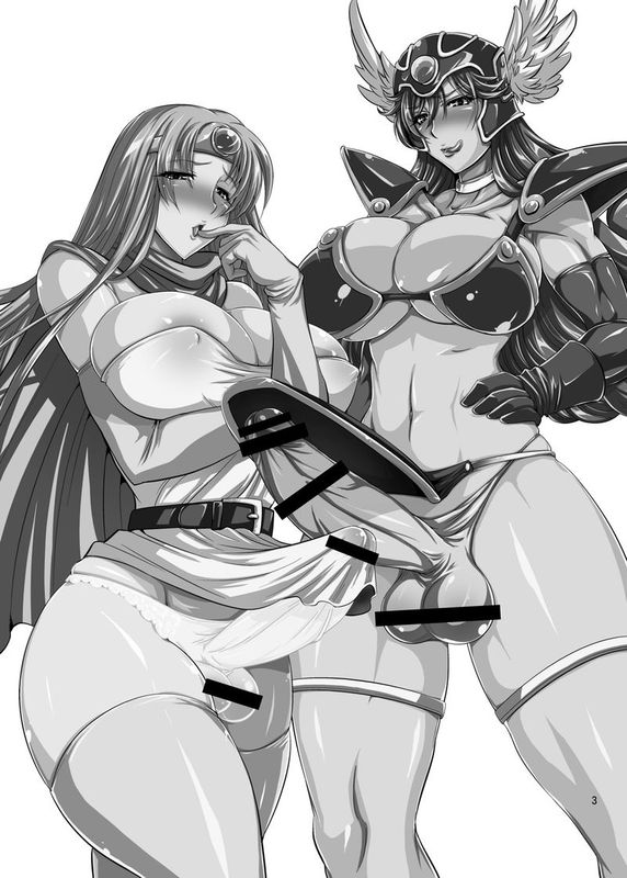 [里界漢化組] (C77) [武蔵堂 (ムサシノセカイ)] フタクエ 1-幻想世界