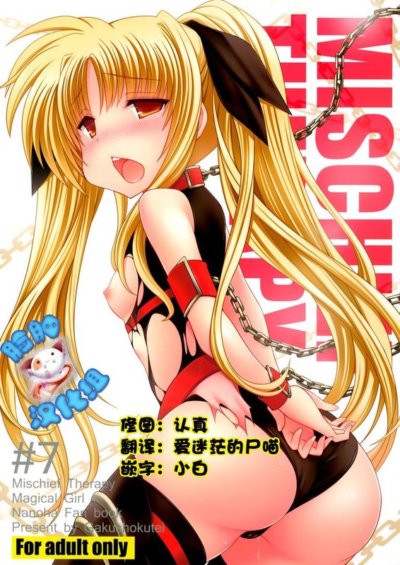 [脸肿汉化组] (C81) [学食亭 (わたのはら)] Mischief Therapy (魔法少女リリカルなのは)-幻想世界