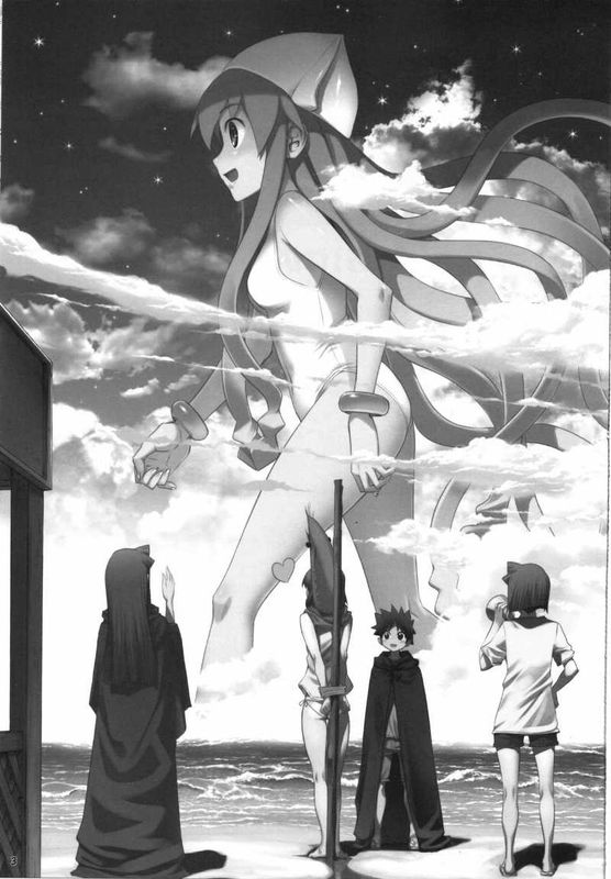 (C79) [あねこの手帖 (小梅けいと)] イカむす飯 (侵略！イカ娘) [中国翻訳]-幻想世界