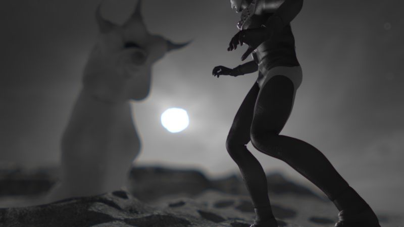 奥特曼CG奥特之母-幻想世界