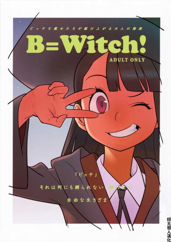 (C84) [はまなす茶屋 (はまなす)] B=Witch! (リトルウィッチアカデミア) [师兄汉化]-幻想世界