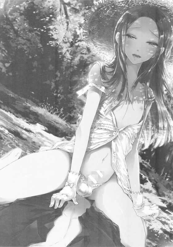 [空想少年汉化](C87) [サクサク還元濃縮 (股下金珠)] 背徳女装弟の淫乱叙事詩 青姦編-幻想世界