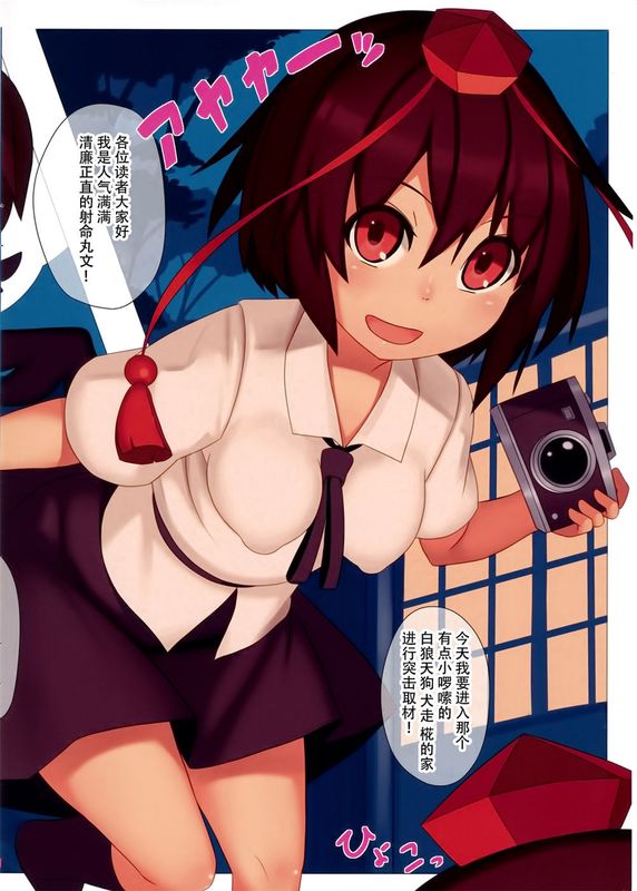 (C89)天狗様のハツジョウ取材 (東方Project)[草根妖怪汉化组]-幻想世界