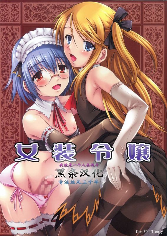 【黑条汉化♀丝♂】(C76) (同人誌) [なないろ工房 (まあたん)] 女装令嬢 (オリジナル)-幻想世界