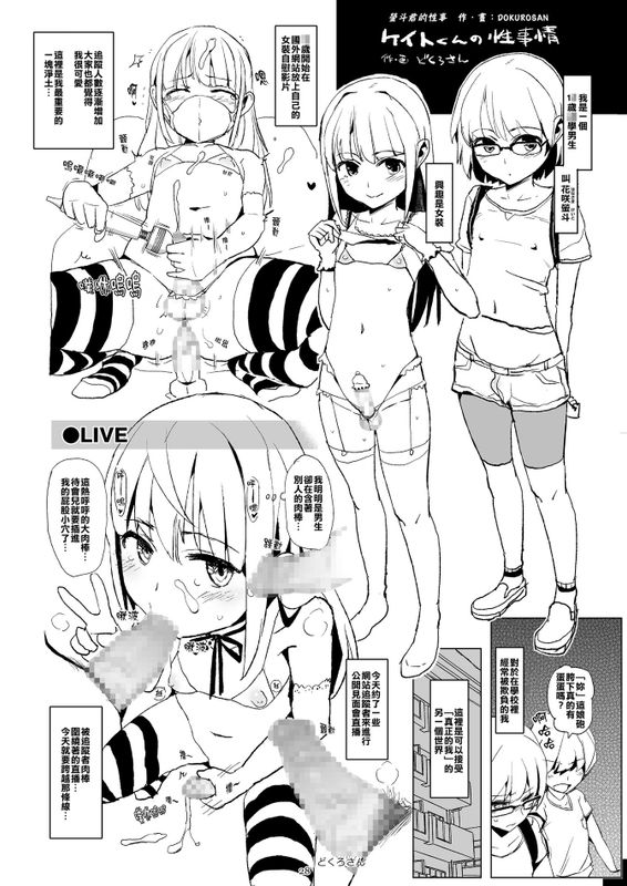 [君子之間的性交就是要射到精液淡得像水一般漢化組] [どくろさん] ケイトくんの性事情 (GMF,DL版)-幻想世界