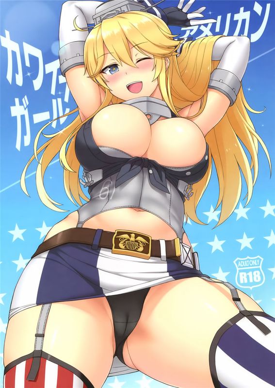 (C90)(同人誌) アメリカンカワイイガール (艦隊これくしょん -艦これ-)[空気系☆漢化]-幻想世界