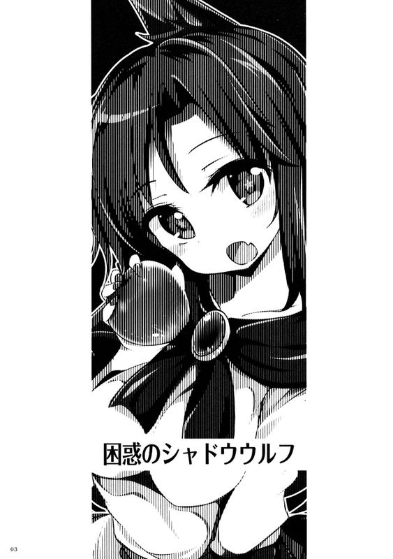 困惑のシャドウウルフ-幻想世界