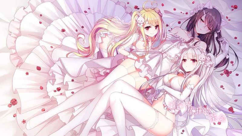 百合花盛开的茶会-幻想世界