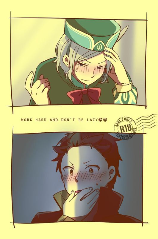 Work Hard and Don't be Lazy@@ (Re:ゼロから始める異世界生活)-幻想世界