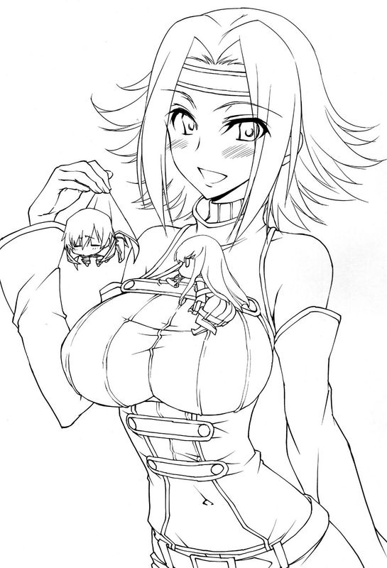 仲良しカレンちゃん (ルルーシュ×カレン×C.C.)-幻想世界