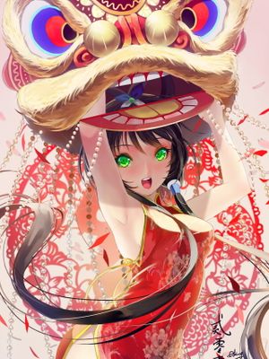 チャイナドレス-幻想世界