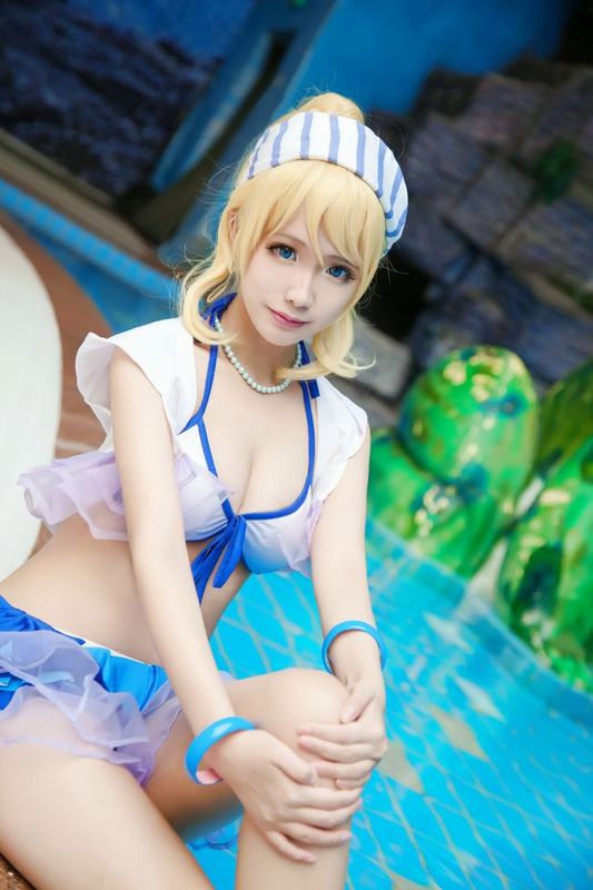 Ayase Eli Lovel ive school idol project cosplay-幻想世界