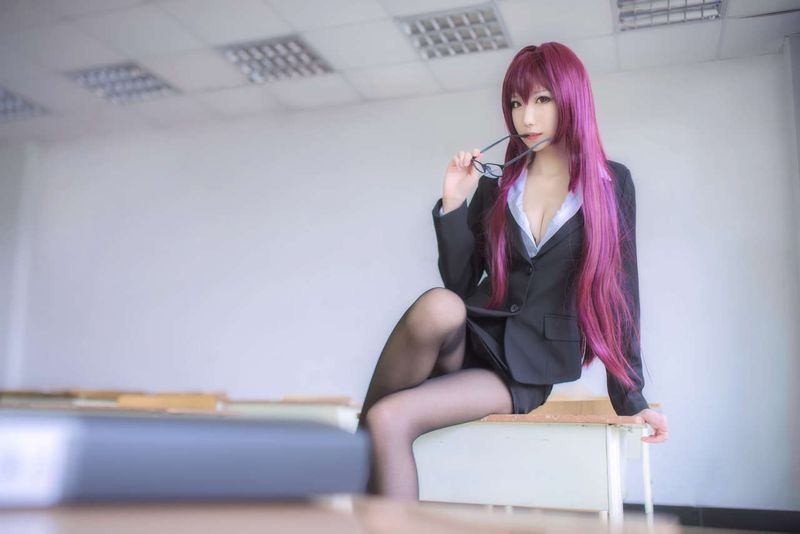 fate/grand order - scathach cosplay compilation-幻想世界