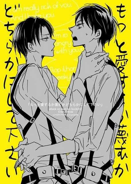 もっと愛するか蔑むかどちらかにして下さい (進撃の巨人)-幻想世界