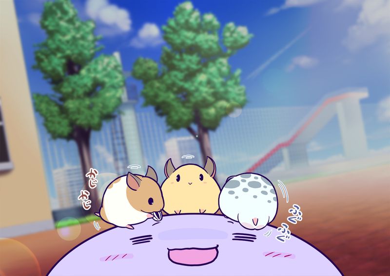 プールでアツアツ嫁さがし-幻想世界