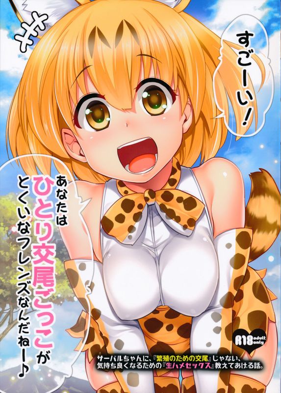 すごーい！あなたはひとり交尾ごっこがとくいなフレンズなんだねー♪ - サーバルちゃんに、『繁殖のための交尾』じゃない、気持ち良くなるための『生ハメセックス』教えてあげる話。 (けものフレンズ)-幻想世界