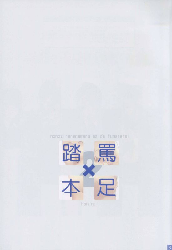 罵られながら足で踏まれたい本2-幻想世界