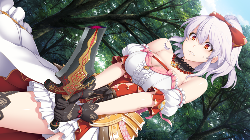 呪いの魔剣に闇憑き乙女-幻想世界