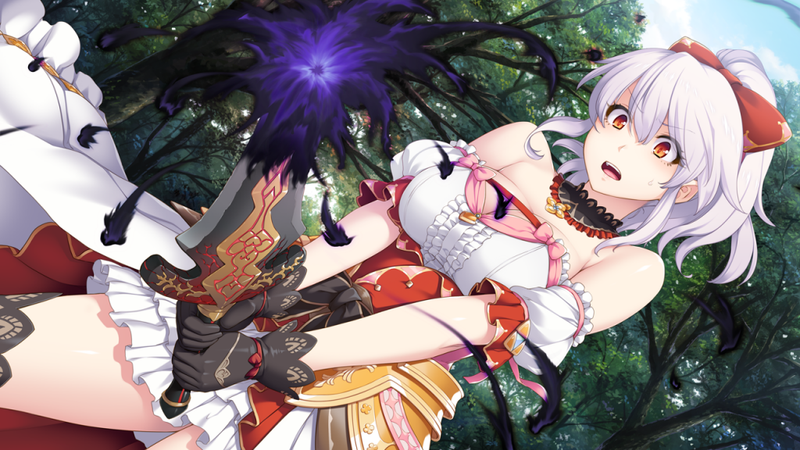 呪いの魔剣に闇憑き乙女-幻想世界