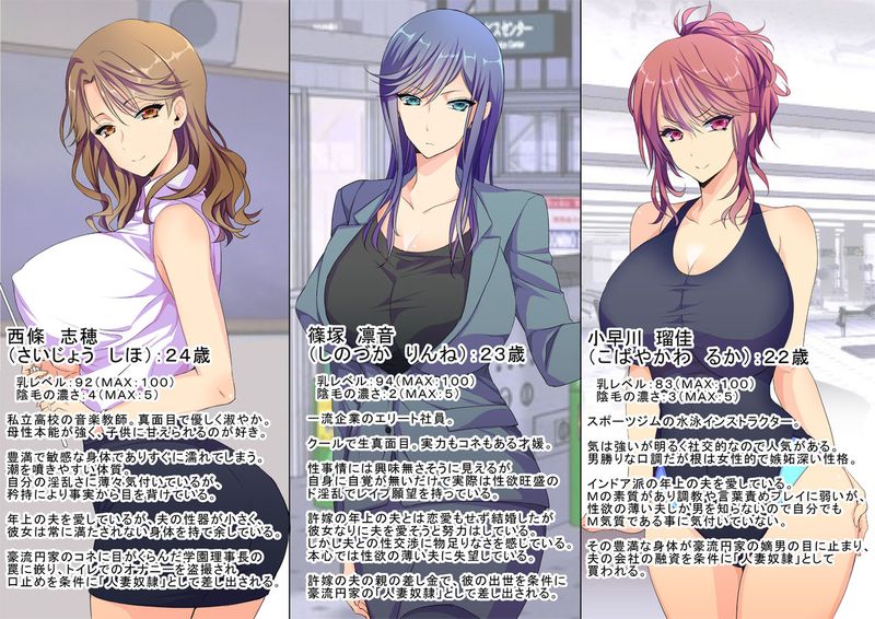 全裸人妻奴隷の館-幻想世界