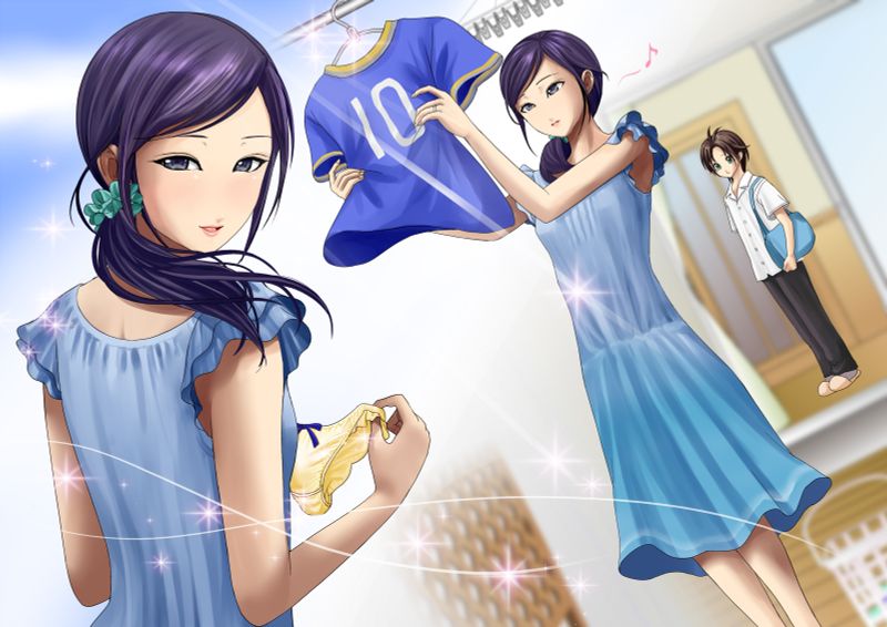 女装子母娘 Vol.1 ～スケベ女装子母娘誕生～-幻想世界