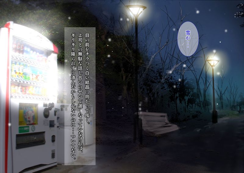 雪降る夜にJKと。-幻想世界