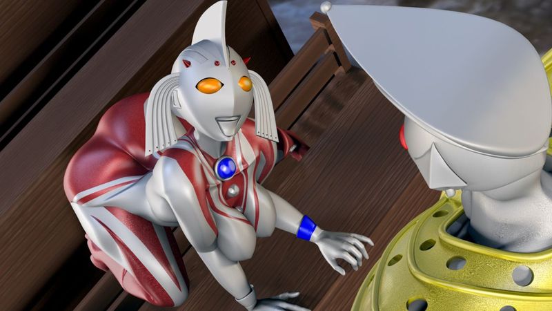 マリィとキングの情事 （奥特曼）-幻想世界