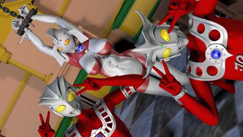 ショタ兄弟の悪戯 （奥特曼）-幻想世界