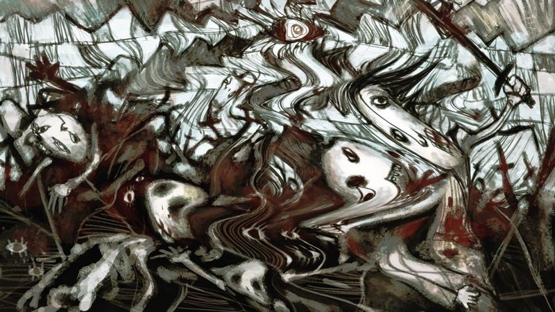 装甲恶鬼村正 游戏CG-幻想世界