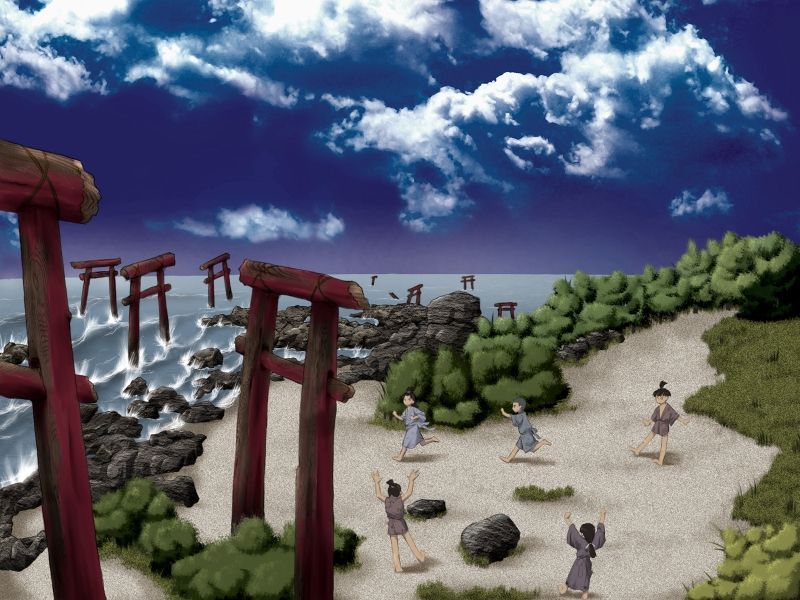 二重箱 游戏CG-幻想世界