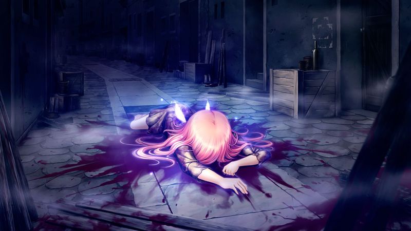 秽翼的尤斯蒂娅 游戏CG-幻想世界