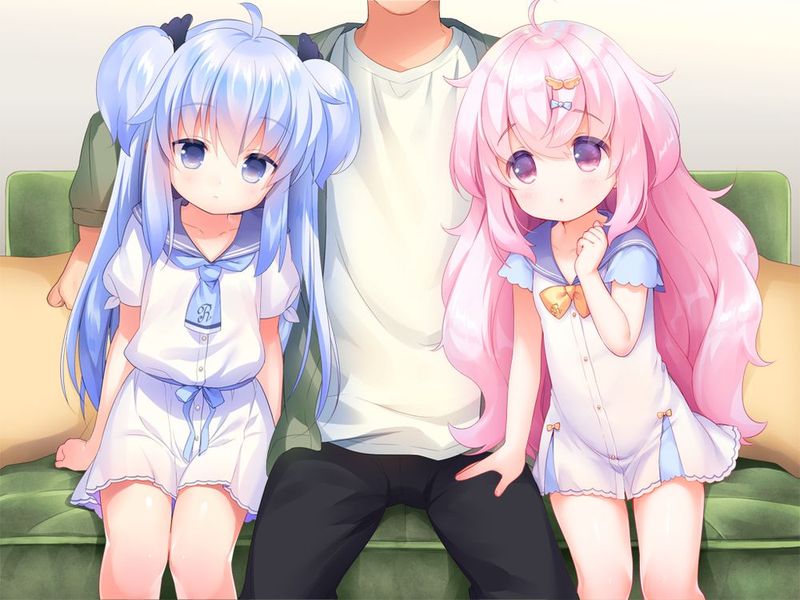 ハーレム双子ロリータCG-幻想世界