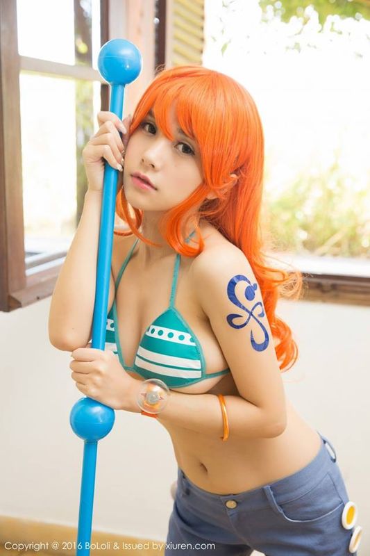Xia Mei Jiang as Nami（夏美酱）-幻想世界