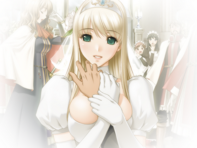 Queenボンジョルの! ～女王は制服を脱いだ～全CG-幻想世界