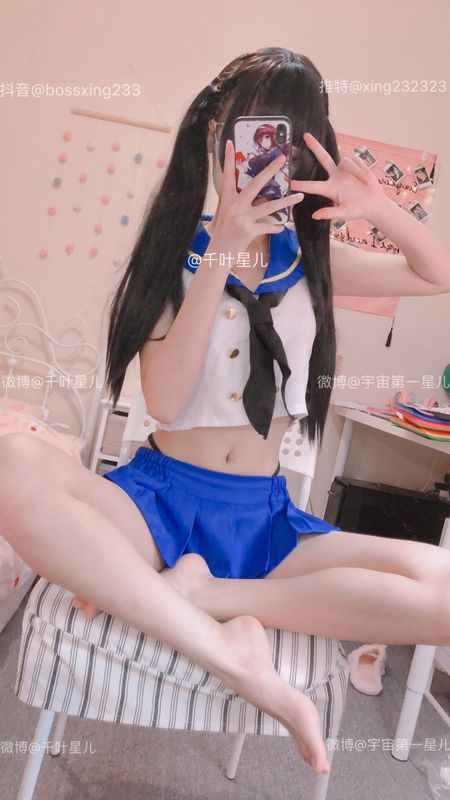 宇宙第一星儿-千叶星儿黑色T恤-幻想世界