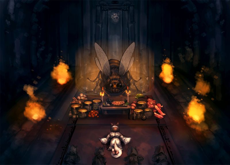 (C93)幻想生物図鑑 18(獣蜂)-幻想世界