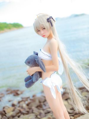 Cosplay春日野穹泳装-幻想世界