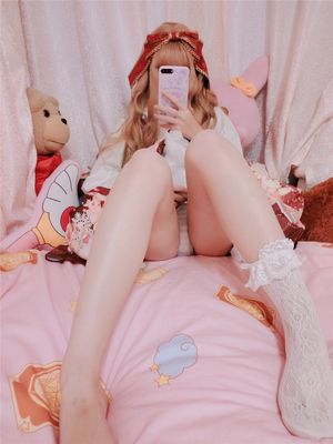 [工口小妖精]开档白丝快乐❤-幻想世界