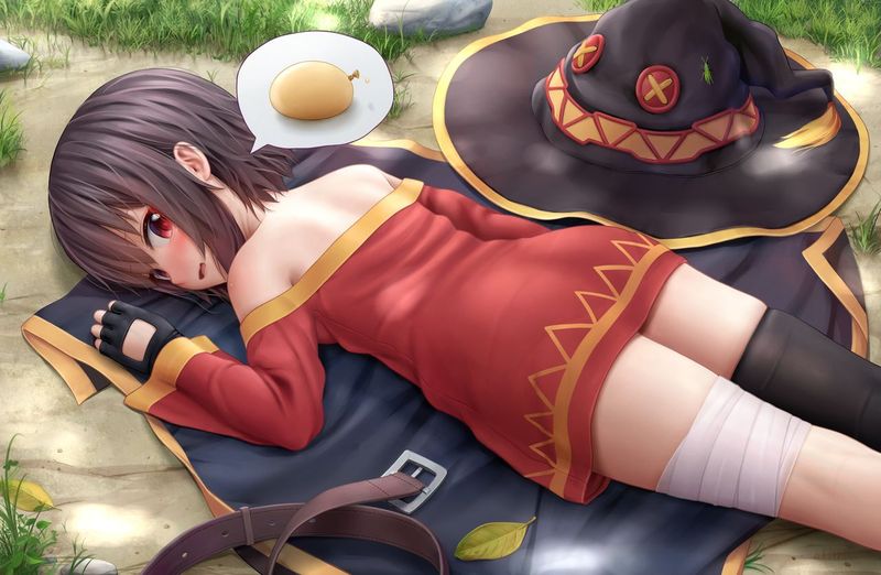 爆裂後 (この素晴らしい世界に祝福を!) [無修正]-幻想世界