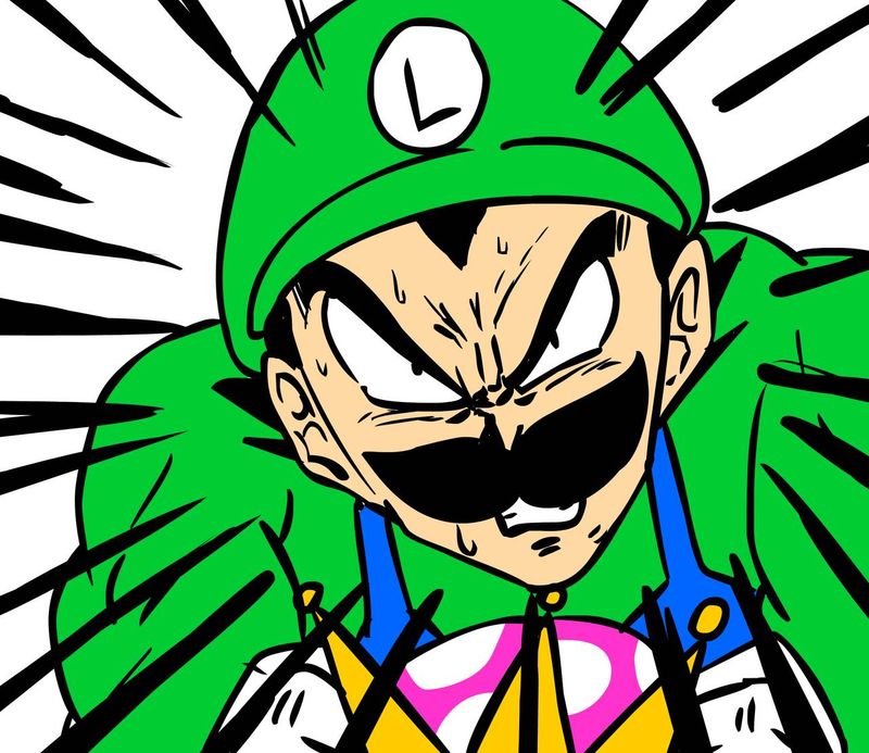 King Boo VS Luigi (New スーパーマリオブラザーズ U デラックス)-幻想世界