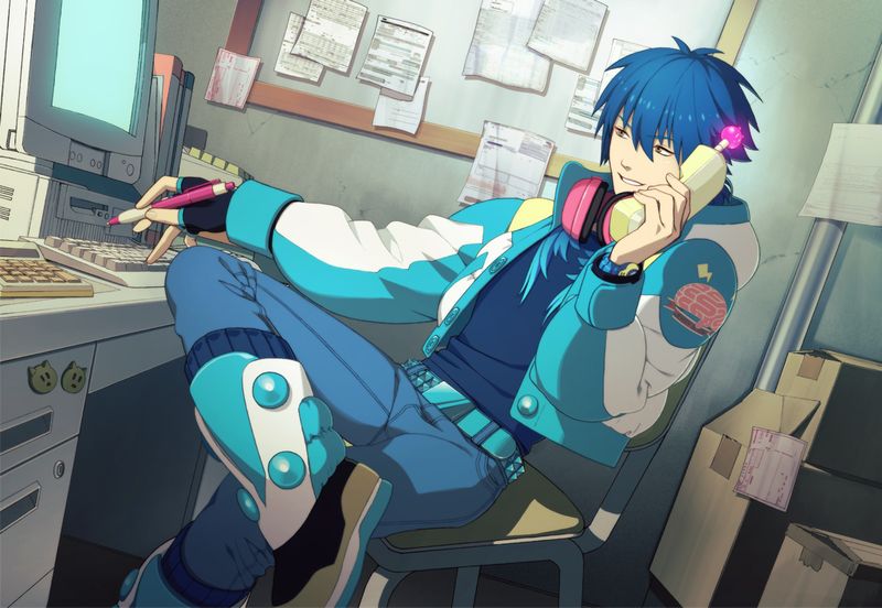 Dramatical Murder（游戏CG）-幻想世界
