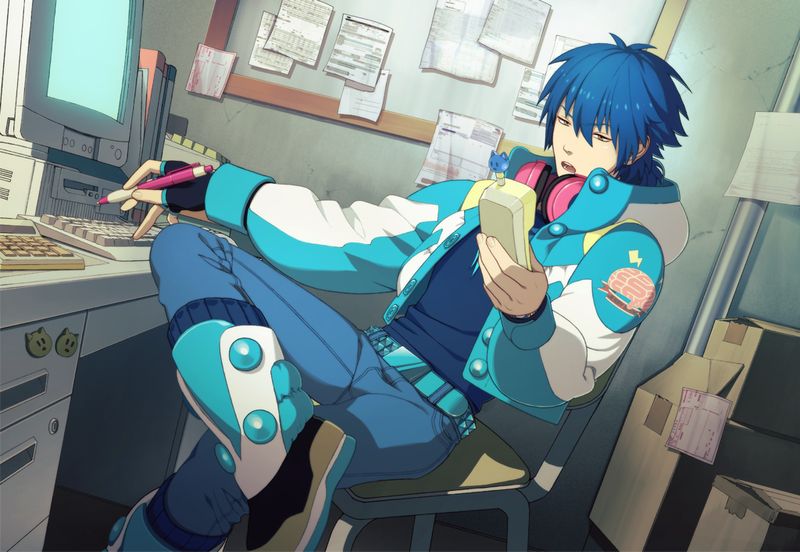 Dramatical Murder（游戏CG）-幻想世界