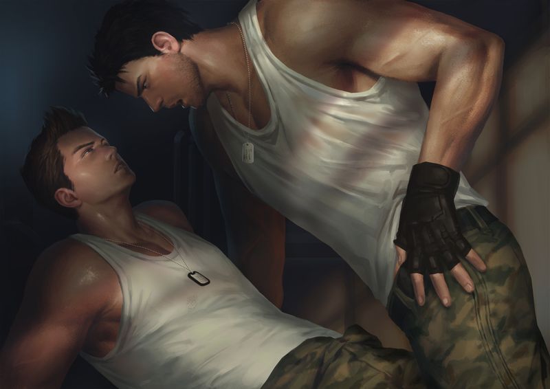 Alpha Team Affair（バイオハザード Resident Evil 生化危机）(Chris Redfield x Piers Nivans)-幻想世界