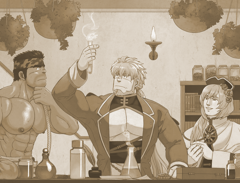 [UGCP]ギリーの薬局CG～ガンギマリの処方箋～ CG-幻想世界