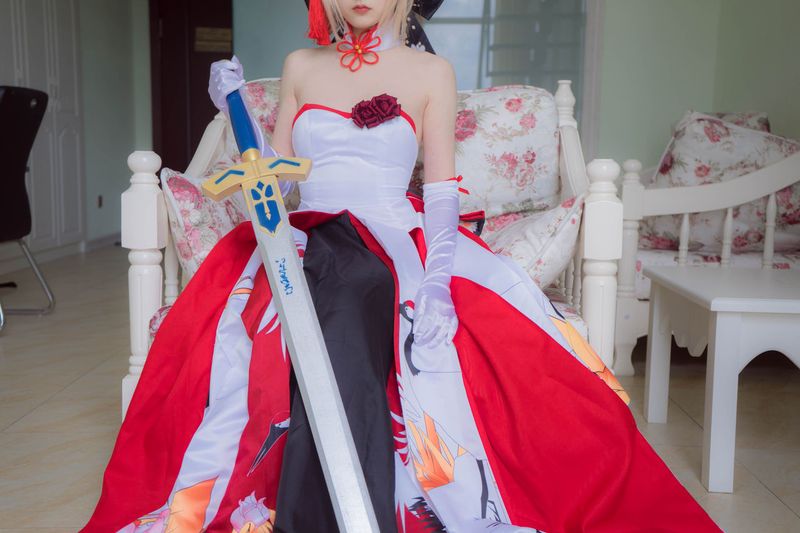 【少女映画】Saber仙鹤礼服-幻想世界