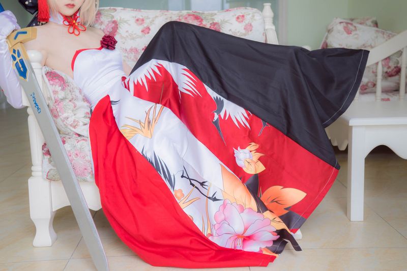 【少女映画】Saber仙鹤礼服-幻想世界