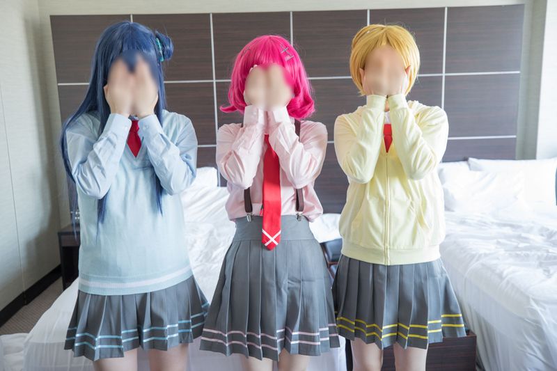 Sex Friend 65「ハメプリ！Vol.05 はな・さあや・ほまれ 制服4P編」-幻想世界