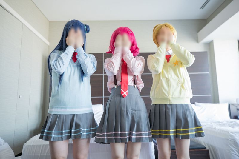 Sex Friend 65「ハメプリ！Vol.05 はな・さあや・ほまれ 制服4P編」-幻想世界